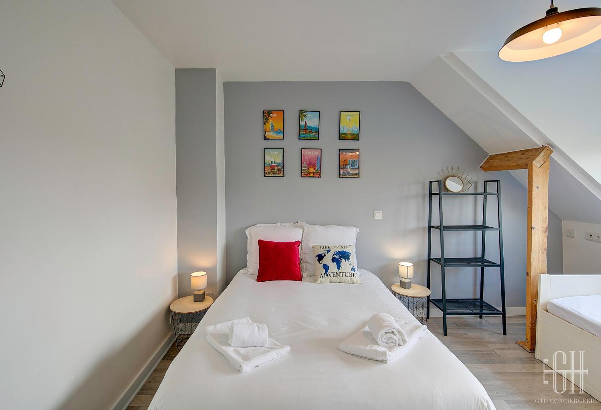 Ferienwohnung Le Qg Tours Exterior foto